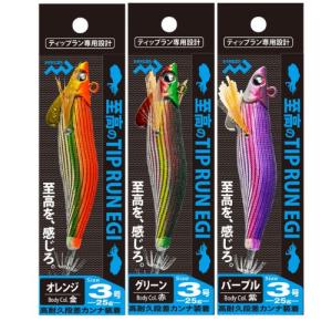 おり釣具 ティップラン専用エギ 3.5号 30g 5色セット(egiset-002)[M便