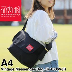 Manhattan Portage マンハッタンポーテージ Vintage Messenger Bag JR ヴィンテージメッセンジャーバッグJR ショルダーバッグ A4　1606VJR メンズ　レディース｜watermode