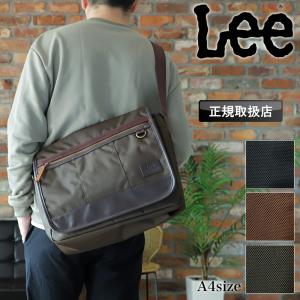 Lee リー FULL フル ショルダーバッグ メッセンジャーバッグ 被せショルダーバッグ 斜め掛けバッグ A4 320-3283 メンズ レディース ポリエステル 軽量