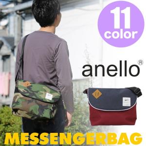 anello(アネロ) メッセンジャーバッグ ショルダーバッグ 斜め掛けバッグ A4 AU-A0132 メンズ レディース 男女兼用 正規品