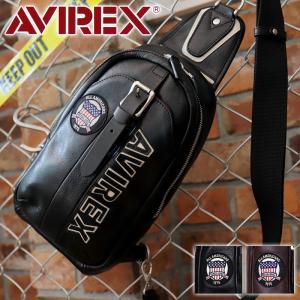 AVIREX（アヴィレックス） ウエストポーチ ウエストバッグ 「直営店