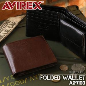 AVIREX（アヴィレックス） アビレックス AVIREX 2つ折り財布 BEIDE