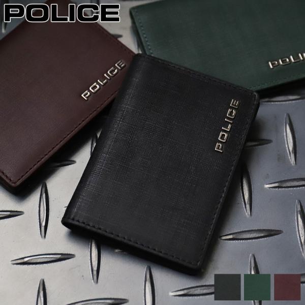 POLICE ポリス TRENTO トレント カードケース パスケース 定期入れ 名刺入れ  財布 ...