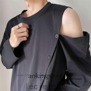 肩出しシャツ メンズファッション の商品一覧 ファッション 通販 Yahoo ショッピング