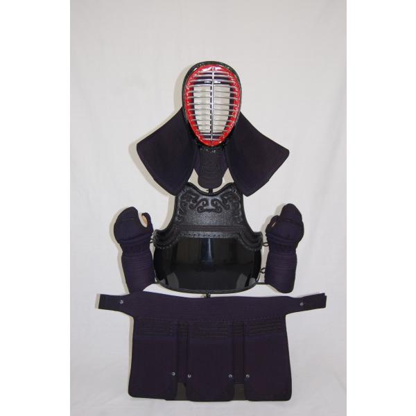 剣道防具　6ｍ/ｍ織刺し　セット（M)