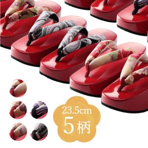 watomi 下駄 こっぽり ぽっくり 赤塗 おこぼ 花魁 浴衣 おしゃれ 痛く