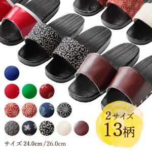 CHAMULA◇レザースリッポンサンダル/28cm/BLK/レザー : セカンド