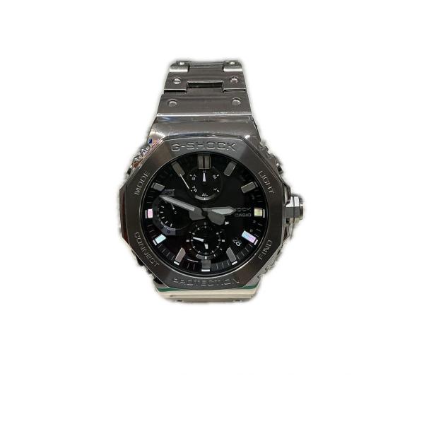 CASIO G-SHOCK GMC-B2100 ソーラー時計シルバー【中古】