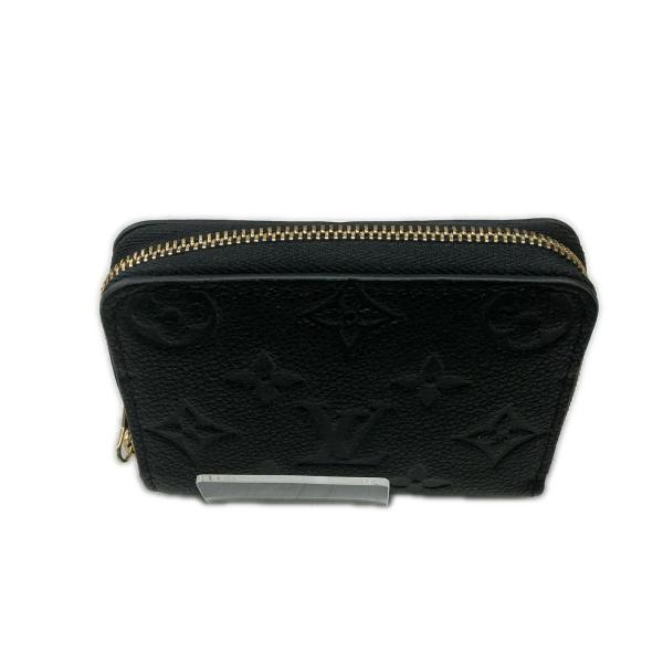 LOUIS VUITTON ジッピー・コインバース モノグラム アンプラント  M60574 ブラッ...