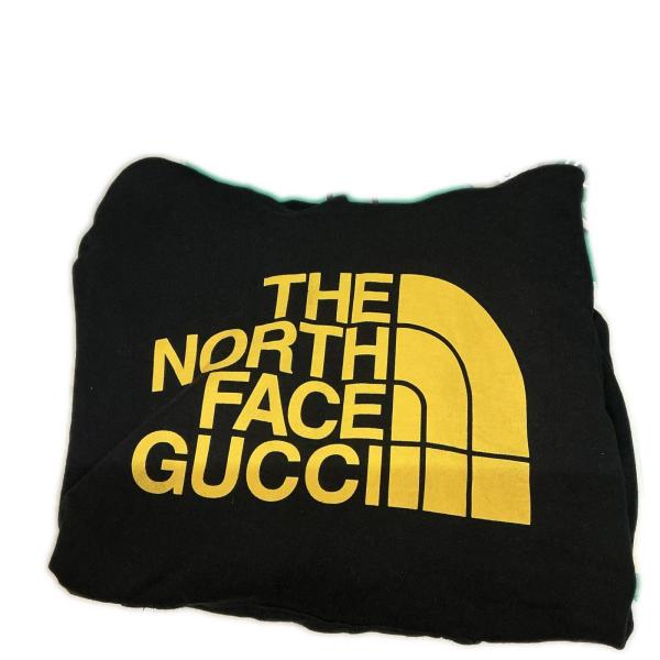 THE NORTH FACE x GUCCI パーカーメンズ 黒【中古】
