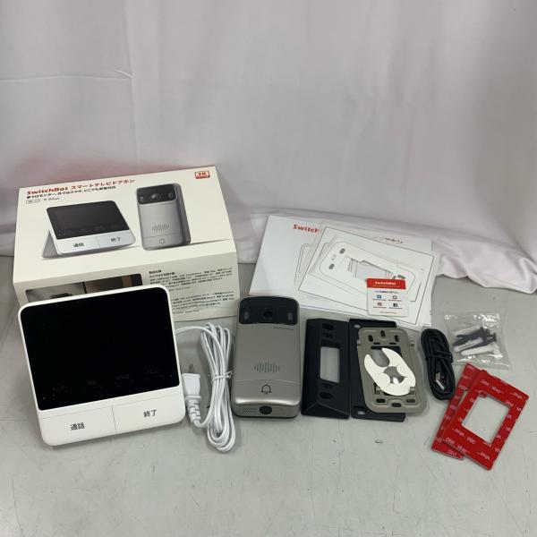SwitchBot  W6702001/W6802000 スマートテレビドアホン【中古】