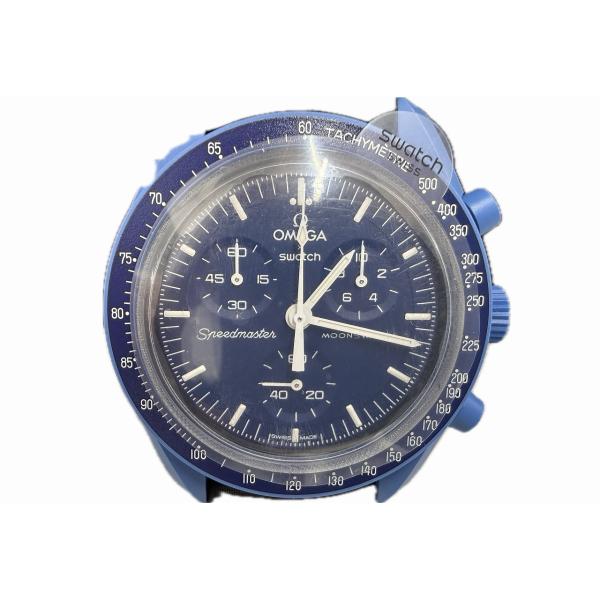 OMEGA×swatch Speedmaster MISSION TO NEPTUNE BIOCER...