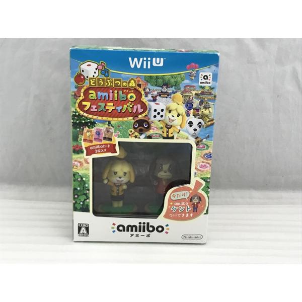 ニンテンドウ 任天堂 WiiUソフト どうぶつの森 amiiboフェスティバル WUP-R-AALJ