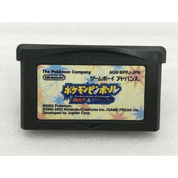 ニンテンドウ 任天堂 GBAソフト ポケモンピンボール ルビー＆サファイア ソフトのみ AGB-P-...