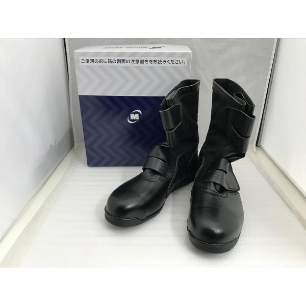 【未使用】 ミドリアンゼン ミドリ安全 高所作業用安全靴 28ｃｍ/EEE ブラック ＣＴ５１５