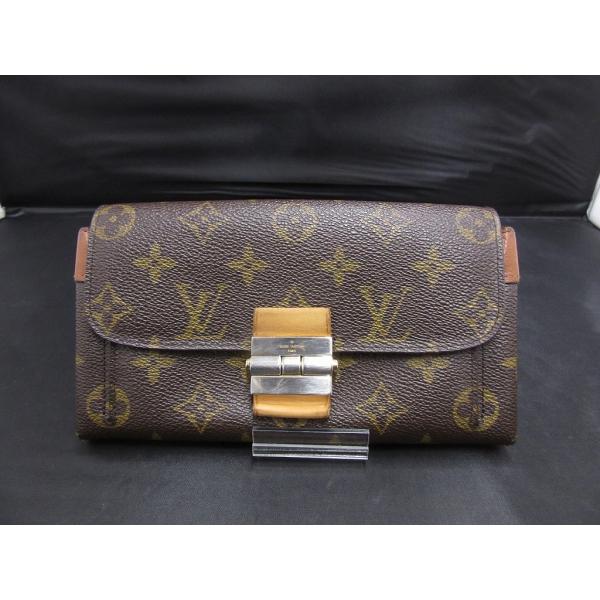 ルイヴィトン LOUIS VUITTON ポルトフォイユ・エリゼ 二つ折り長財布 レディース モノグ...