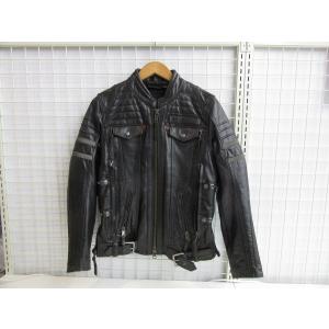 ハーレーダビッドソン HARLEY DAVIDSON レザージャケット 牛革 レザー メンズ ブラック 98023-18AC｜wattmann