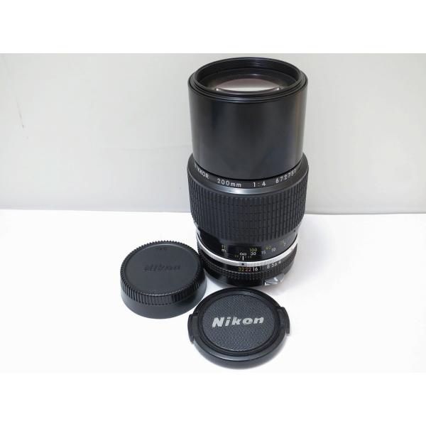 ニコン Nikon Fマウント用単焦点レンズ NEW NIKKOR 200mm F4 非Ai