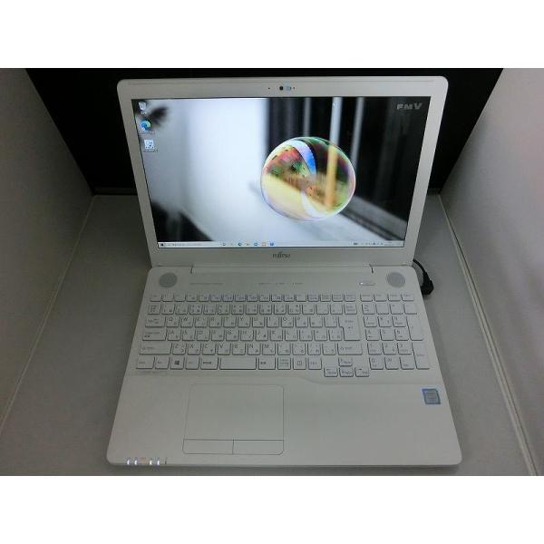 フジツウ FUJITSU ノートPC FMV LIFEBOOK AH51/C3 プレミアムホワイト ...