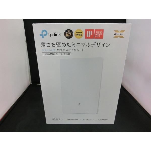 【未使用】 ティーピーリンク TP-Link Wi-Fi 6対応ルーター Archer-Air-R5