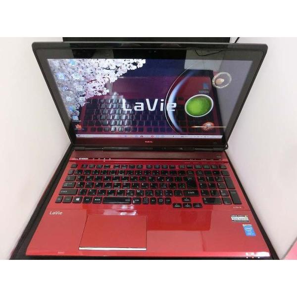 エヌイーシー ノートPC LaVie L LL750/MSR クリスタルレッド PC-LL750MS...