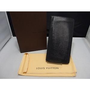 ルイヴィトン LOUIS VUITTON エピ ポルトフォイユ・ブラザ ノワール M66542 長財...