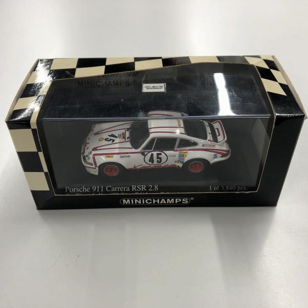 MINICHAMPS ミニカー 1/43 ポルシェ911 カレラRSR2.8 ”TEAM PORSC...