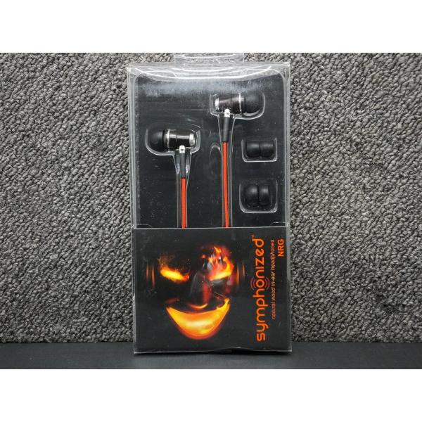 Symphonized 【未使用】木製イヤホン マイク付き有線 ステレオインイヤーヘッドフォン NR...