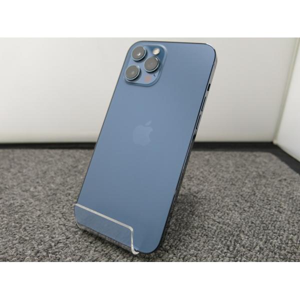 エーユー au iPhone12 Pro Max 256GB Pacific Blue MGD23J...