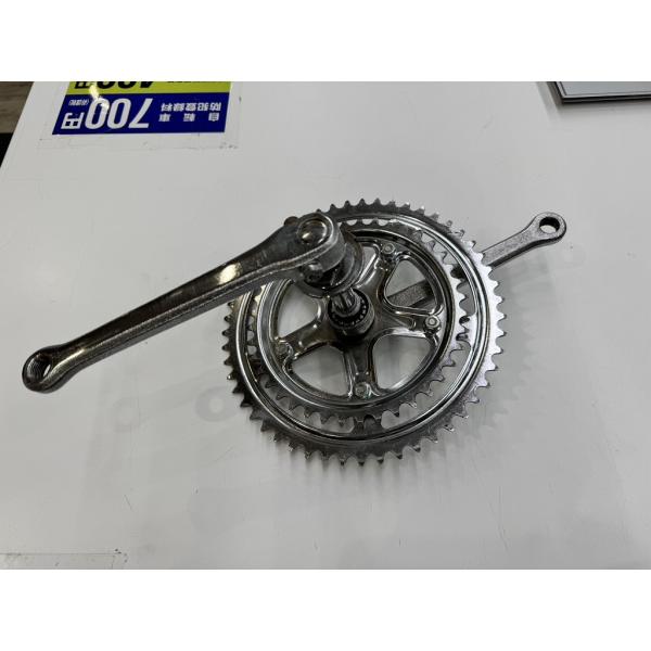 フメイ 不明 コッタードクランクセット 52T-40T 160mm PCD110 【カウマン戸塚】