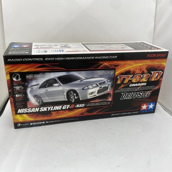 【未使用】 タミヤ TAMIYA ラジコン NISSAN スカイライン GT-R（R33） ドリフト...