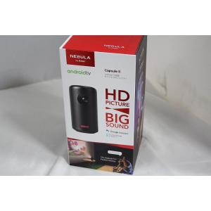 ポータブルプロジェクタ 最大100型大画面 ブラック Capsule II D2421N12