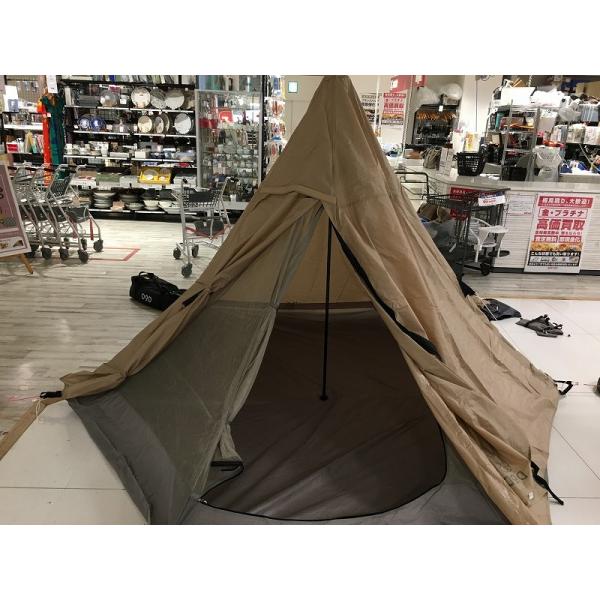 ディーオーディー DOD 【2点セット】 ワンポールテントS＋グランドシート T3-44-TN・GA...