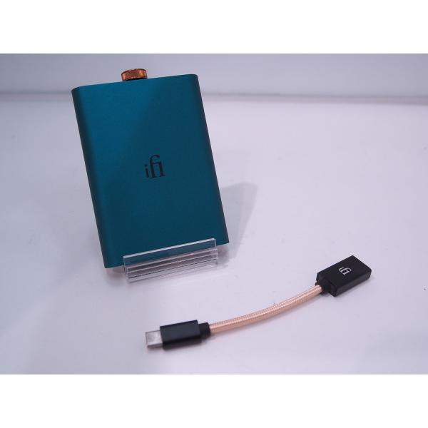 アイファイオーディオ iFI AUDIO ヘッドホンアンプ hip-dac