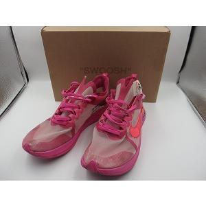 NIKE × OFF WHITE ZOOM FLY PINK AJ4588-600