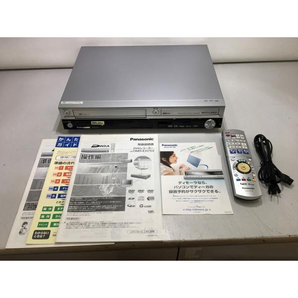 パナソニック Panasonic ジャンク HDD内蔵ビデオ一体型DVDレコーダー DMR-EH75...
