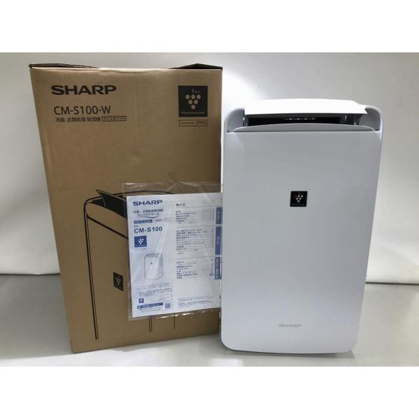 シャープ SHARP SHARP 衣類乾燥除湿機 CM-S100-W