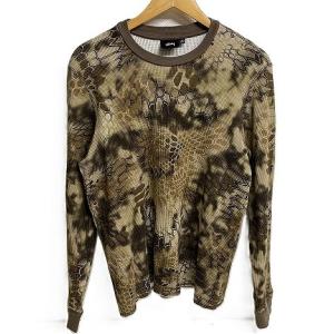 ステューシー stussy ステューシー カットソー KRYPTEK CAMO LS THERMAL カモフラージュ系