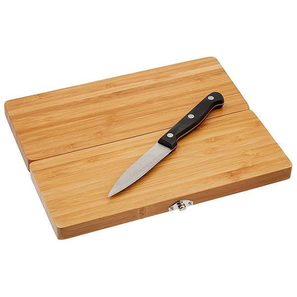 まな板ナイフセット アウトドア 武田コーポレーション コンパクトナチュラル 25.6×20×1.7c...