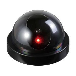 ダミー カメラ ドーム型 防犯カメラ フェイク 監視カメラ 点滅LED 電池