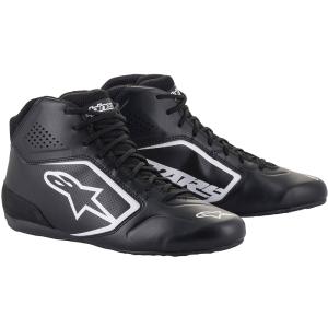 カートレーシングシューズ TECH-1 K START v2 SHOES BLACK WHITE 12 alpinestars（アルパインスターズ）｜wattsu