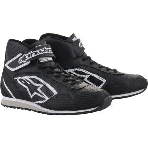 FIA8856-2018公認 メカニックシューズ RADAR SHOES BLACK WHITE 12 alpinestars（アルパインスターズ）｜wattsu