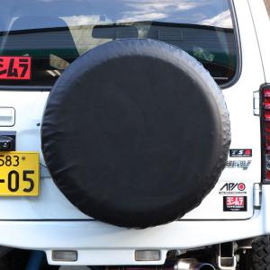 【お取り寄せ商品】 APIO (アピオ) スペアタイヤカバー黒無地 185/85R16 および 195/80R15