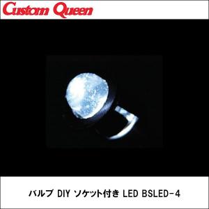 CQ（カスタムクイーン）バルブ DIY ソケット付き LED BSLED-4｜wattsu