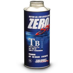 ZERO SPORTS(ゼロスポーツ) エンジンオイル チタニウムTB 10W-40 1L缶｜wattsu