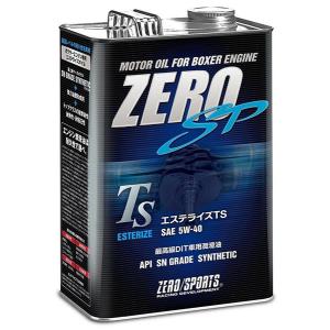 ZERO SPORTS(ゼロスポーツ) エンジンオイル エステライズTS 5W-40 4.5L缶｜wattsu