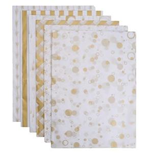 Atpwonz 60枚セットラッピングペーパー 薄葉紙 包装紙 6種類セット 50x70cm ラッピングペーパー ラッピング ギフト プレゼント梱包