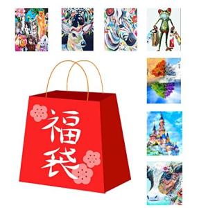 Rolin Roly 福袋3枚セット ビーズアート ダイアモンドビーズ絵画 ビーズ絵画 ダイヤモンドアート ダイヤモンド絵画 DIY 手作り 装飾 ギ