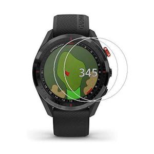 Zshion for Garmin S62 ガラスフィルム 強化ガラス 液晶保護フィルム 高透過率 気泡ゼロ 指紋防止 硬度9H   2枚パ