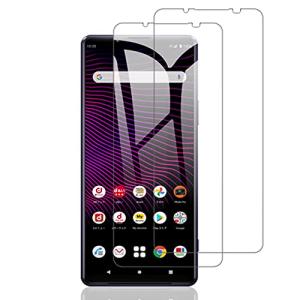 For Xperia 1 III フィルム ガラスフィルム AnnhanT SOG03 SO-51B フィルム 旭硝子素材採用 液晶保護